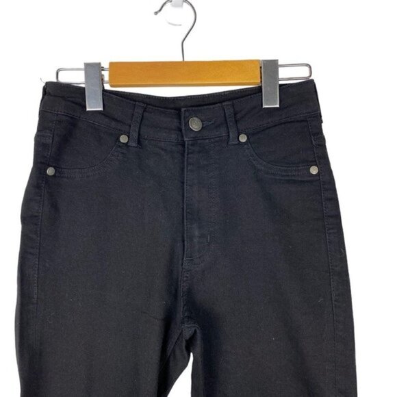 Cheap Monday Women's High Spray Black Stretch Skinny Jeans US XS - Picture 4 of 11